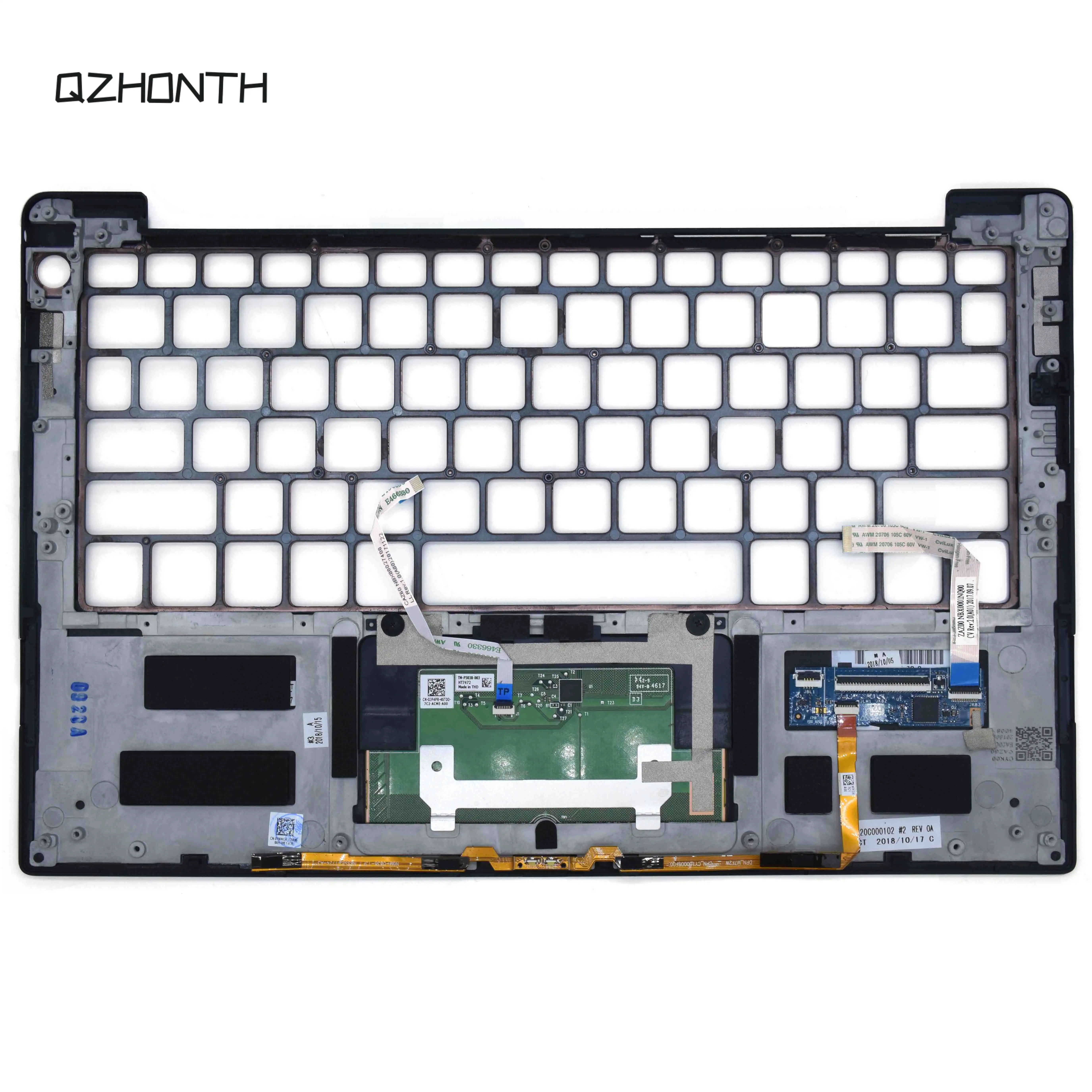 

Laptop Palmrest with Touchpad For DELL XPS 13 9370 Black Color
