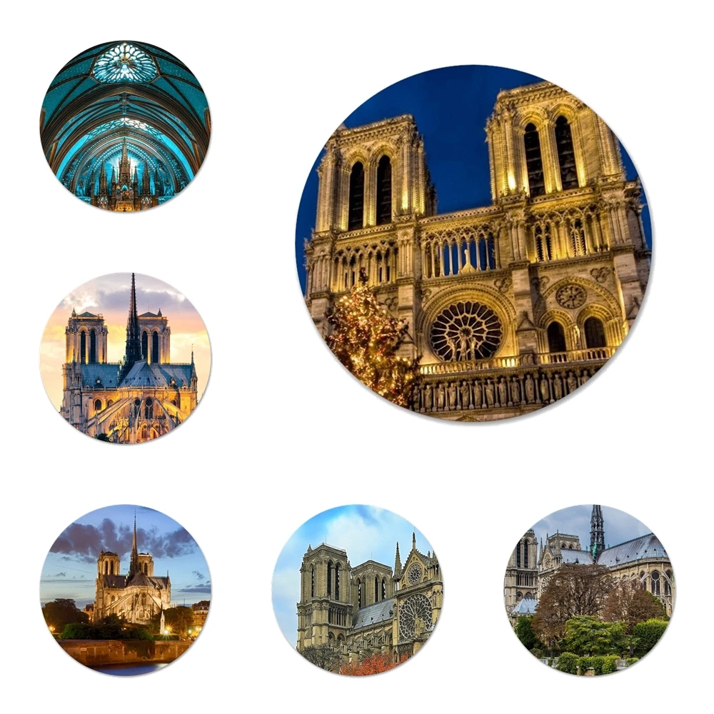 Notre Dame de Paris Kitchen Home Decor Refrigerator Magnet B