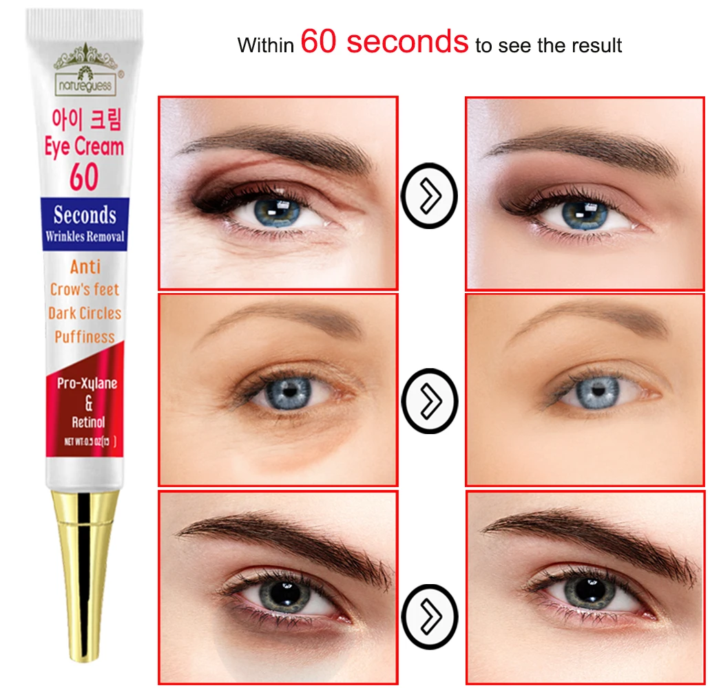 Мгновенный для ухода за областью вокруг глаз с ретинолом укрепляющий анти