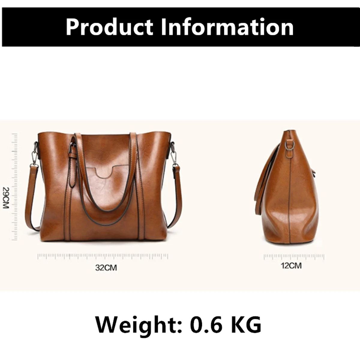 Женская сумка на плечо с масляным воском женские кожаные сумки роскошные дамские