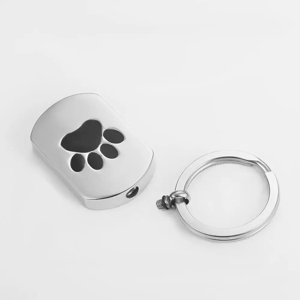 Брелок для кремации из нержавеющей стали с гравировкой | Украшения и аксессуары