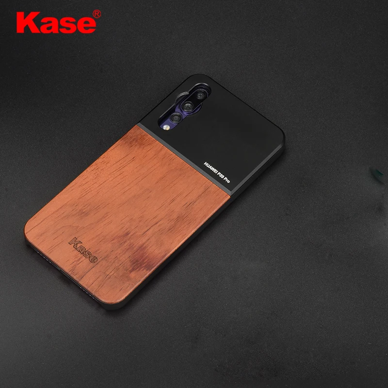 kase mobile phone lens wooden case holder protector for iphone 1312118xrxxssamsung s20s10huawei p40p2017mm phone lens free global shipping