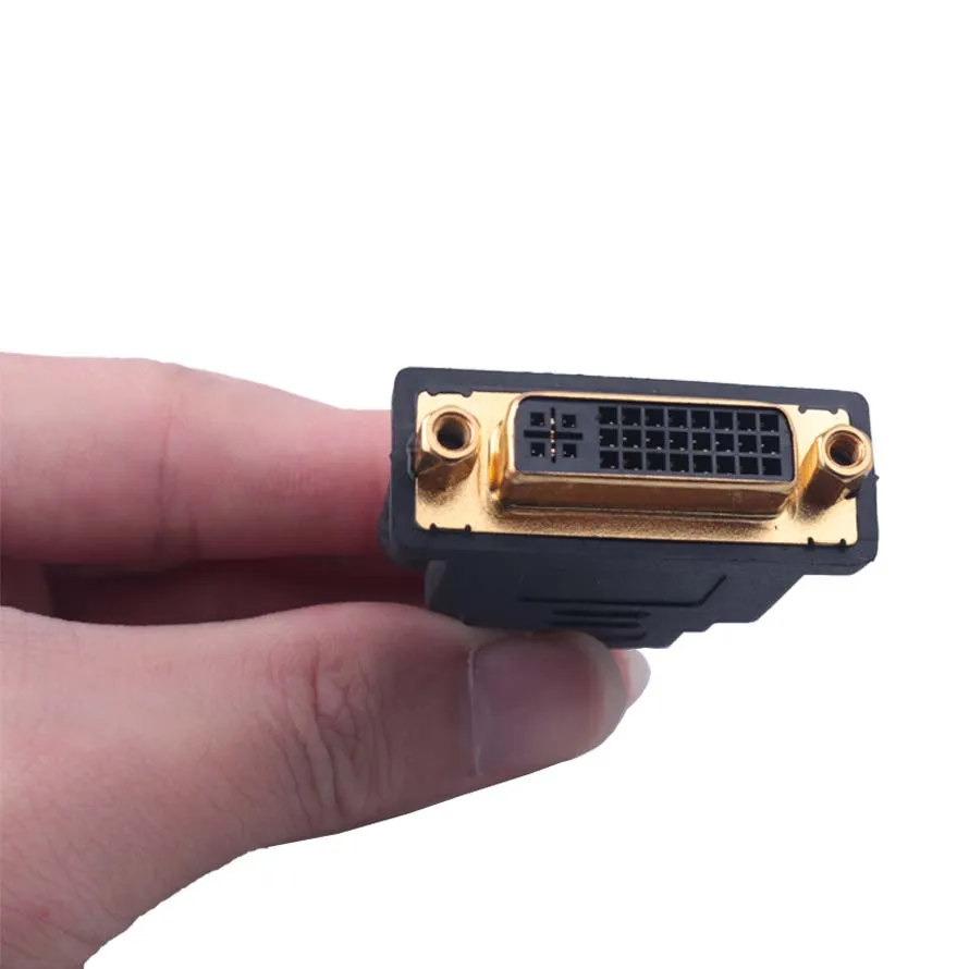 1080P DVI в HDMI-совместимый преобразователь 24 + 5/24 1 адаптер Мама-папа разъем