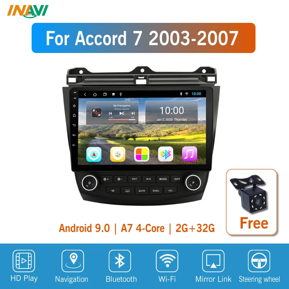 Автомагнитола 2 din мультимедийный проигрыватель с GPS навигацией и Wi Fi 10 дюймов Android