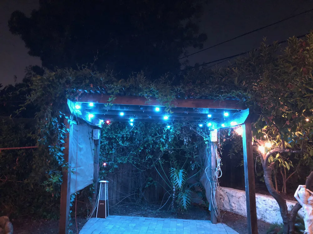 20X61mm 12V RGB RGBW Teresa светодиодный светильник для лестничных колодок с понижающими шаговыми лампами, Водонепроницаемый wifi Bluetooth контроллер с сеткой, таймер, диммер