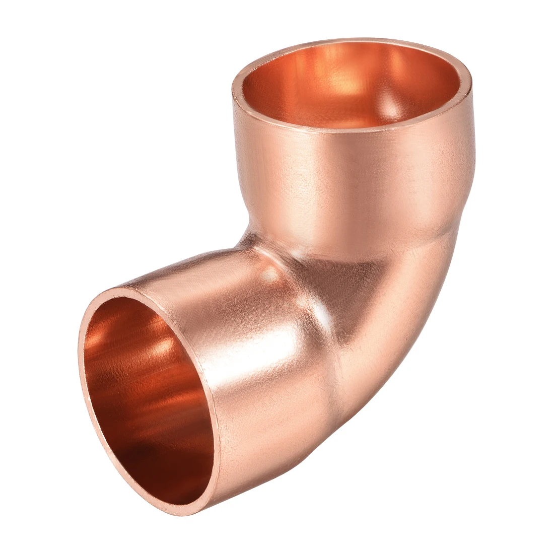 

Uxcell 1-inch(25.4mm) ID 90 Degree Copper Elbow Short-Turn Copper Fitting Conector for Plumbing