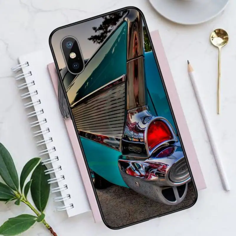 

Retro car pattern Phone Case for iPhone 11 12 pro XS MAX 8 7 6 6S Plus X 5S SE 2020 XR Luxury brand shell funda coque