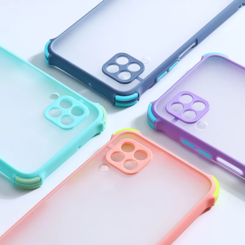 

Shockprooft Case For Huawei P30 Pro Case Matte Hard Protective Cover Huawei P40 Lite P20 Pro Mate 20 30 Pro Nova 5T Bumper Funda