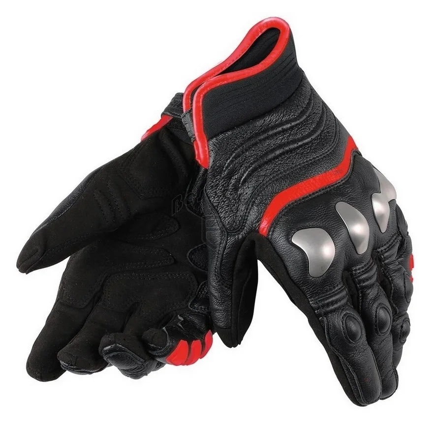 

New Men's Genuine Leather Dain X-Strike Black/yellow Motorcycle Gloves Sport Racing Summer Goat Leather All Size M-XXL