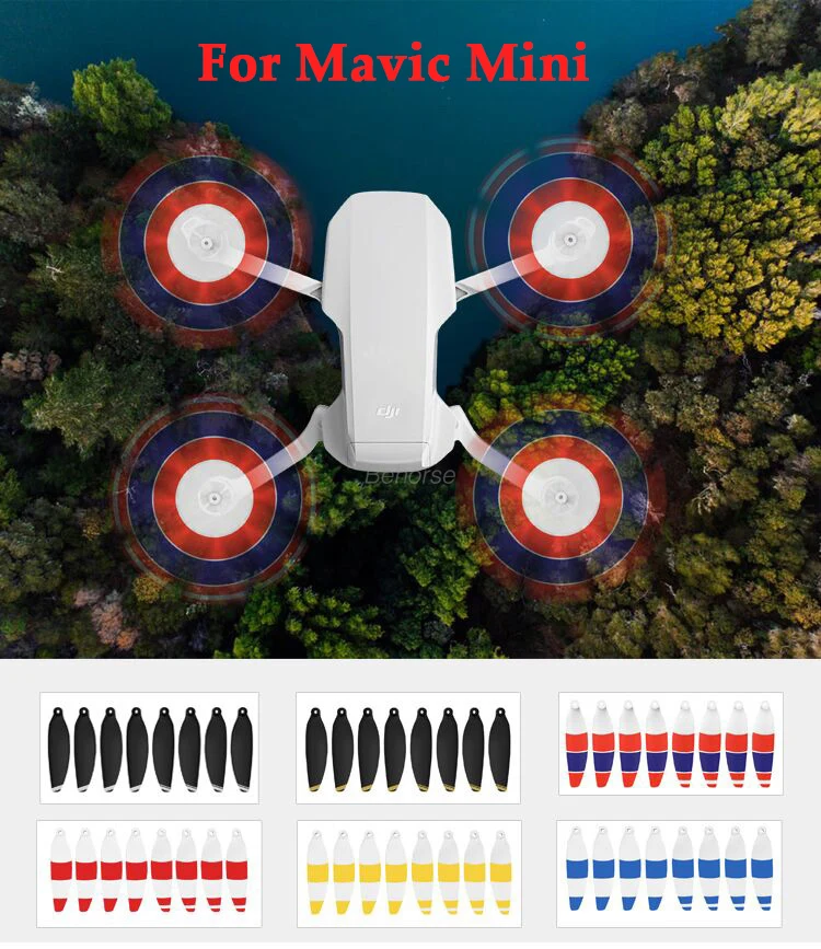 Новые мини пропеллеры 4726F Mavic для дрона DJI более тихий полет и мощные складные