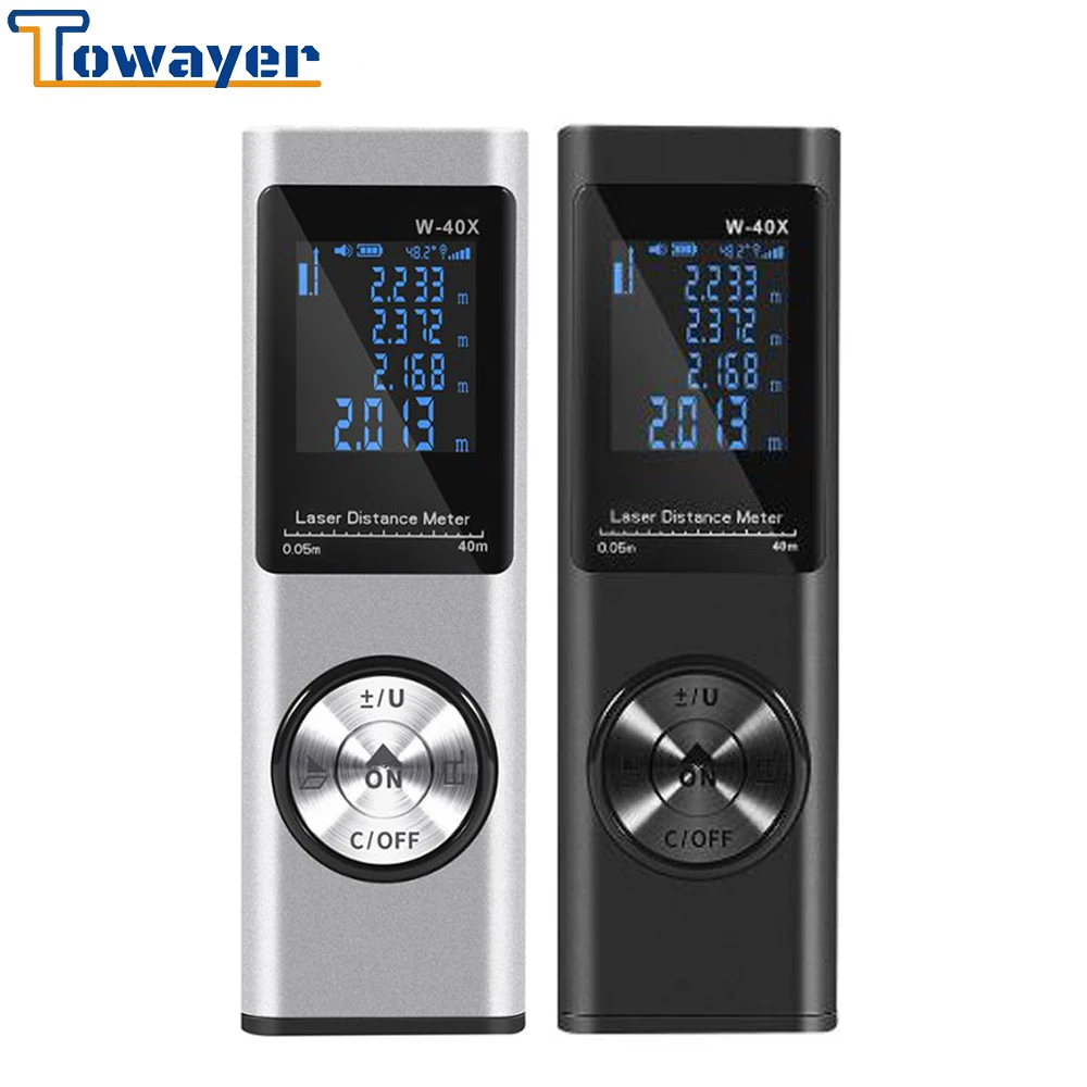 Лазерный дальномер 40 м лазерная рулетка цифровой лазерный измерение угла