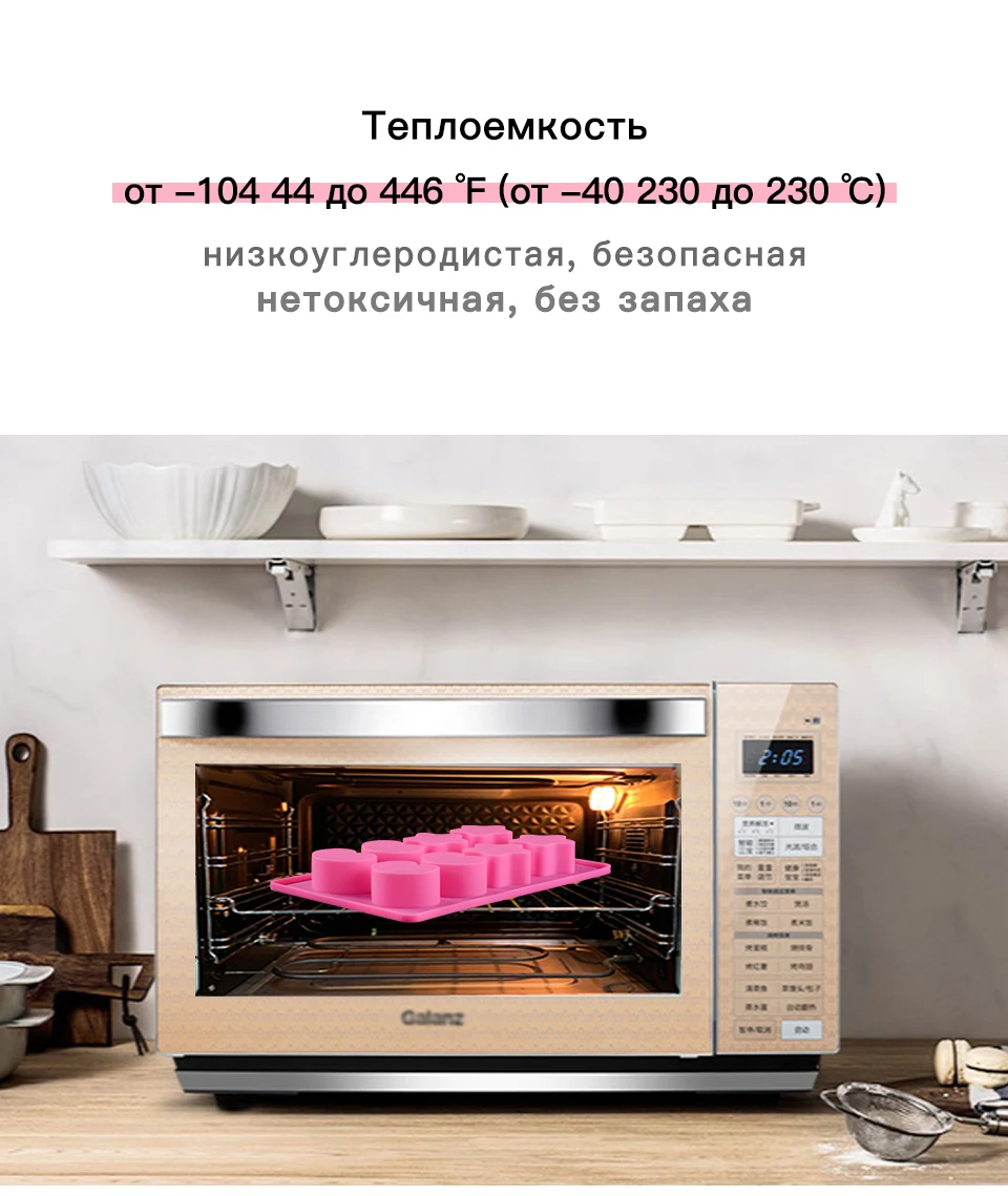 6 полости 3D DIY рождественские силиконовые формы для украшения торта инструмент Формочки «мышь» для выпечки формы для выпечки