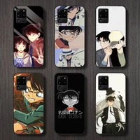 detective conan japan anime phone case for samsung galaxy a s note 10 7 8 9 20 30 31 40 50 51 70 71 21 s ultra plus