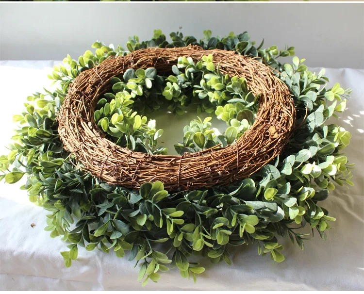 Венок для передней двери деревянные палочки Висячие Настенные окна украшение