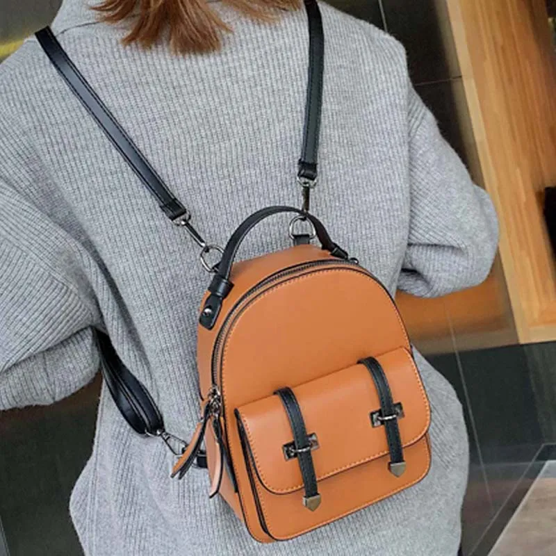Новый дизайн модный женский рюкзак Mochilas для путешествий из искусственной кожи