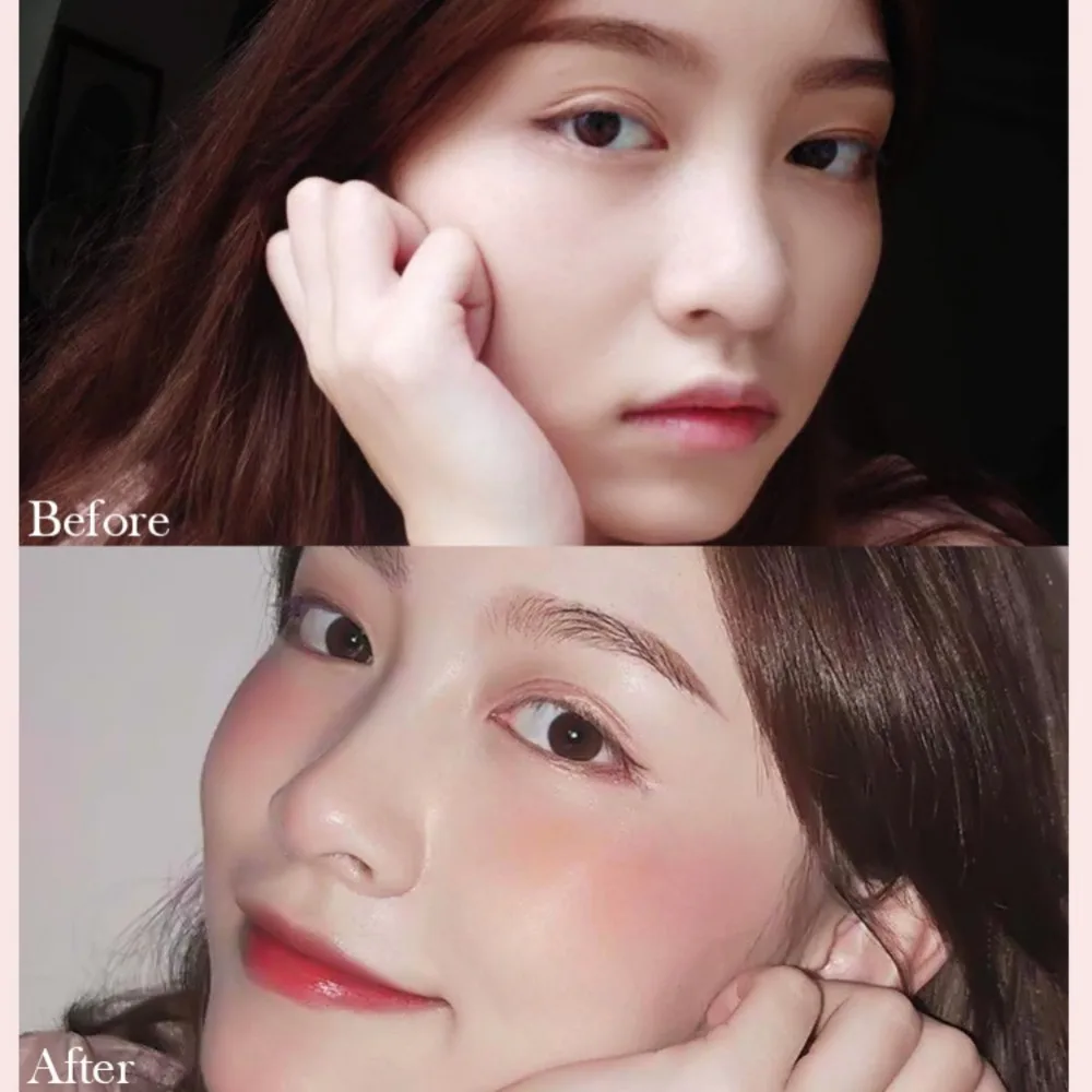 New Jelly Blush Long Lasting Shiny Brighten Makeup Effects Colorfast Jell Blush Cream Blush
