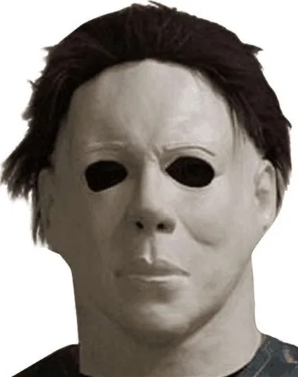 Michael Myers Mask 3 Маска «Майкл Майерс» тушь для Хэллоуина латексная Реалистичная тушь для ресниц Косплей страшные маски Маскарадная маска Korku Maskesi Вечерние Маски - Цвет: Michael Myers Mask 3