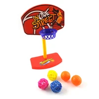 funny mini basketball hoop basketball shoot toy for parrot intelligence puzzle developmental game chew toys pet birds supplies