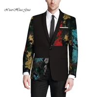 bazin riche wedding party fancy blazers suit jacket embroidery print tops coat blazer cotton dashiki african clothes wyn647