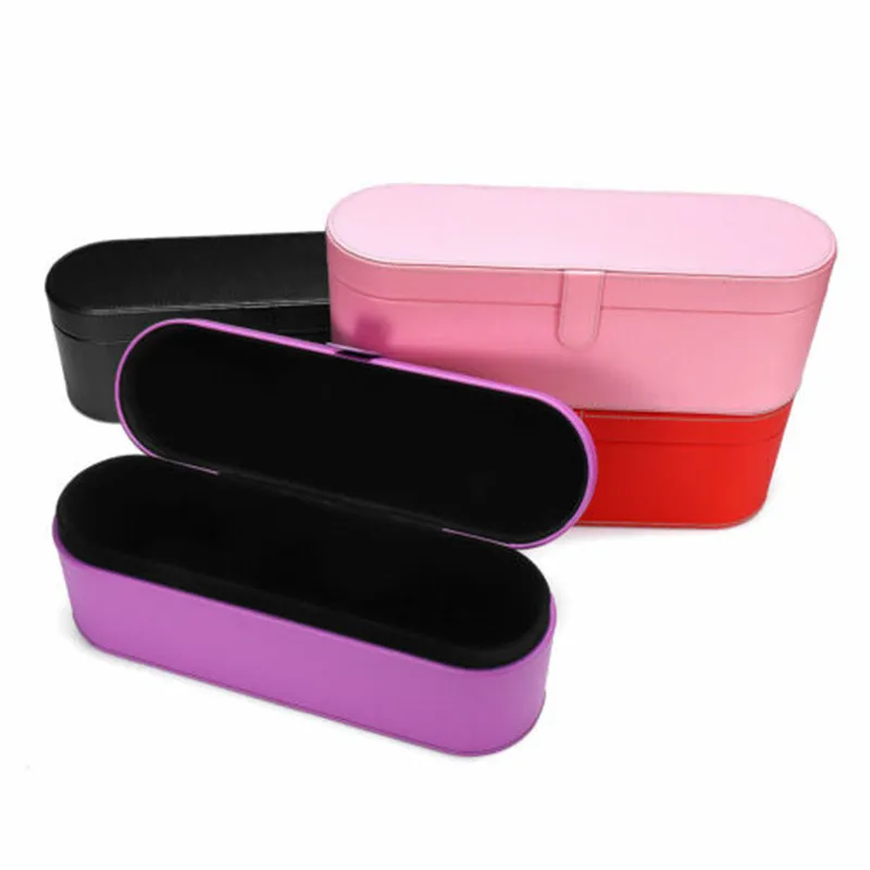 

Hair Dryer Case Storage Leather Cover Organizer Box for Dyson Supersonic Hot PU Leather Hair Dryer Storage Box Vogue Portable