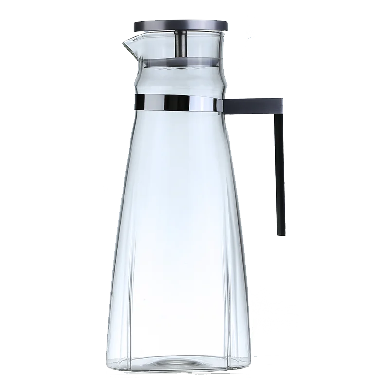 

Transparent Teapot Household British Glass Heat Resistant Tea Maker Simple Large Capacity Samovar Tetera Stove Kettle EI50TP