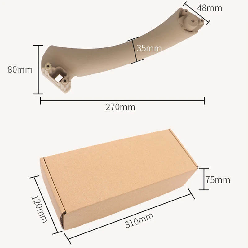2 шт./компл. внутренняя ручка автомобиля дверная панель Накладка для BMW 3 серии E90 E91