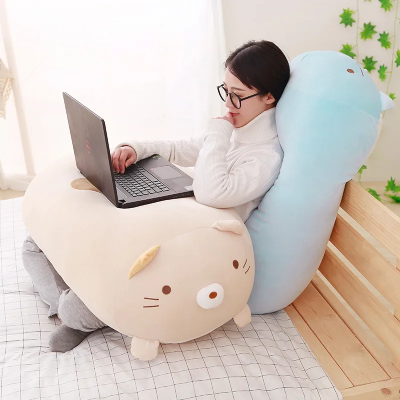 Huge Size High Quality Japanese Animation Sumikko Gurashi Super Soft Plush Doll Toys San-X Corner Bio Cartoon Cute Baby Pillow | Игрушки и