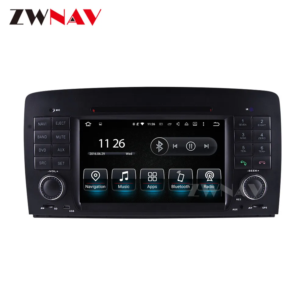 Android 9 screen Car Multimedia Player For Benz R W251 2006 2007 2008 2009 2010 2011 2012 GPS Navi Audio Radio stereo head unit |