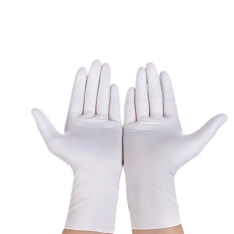 

Disposable Pvc Gloves Nitrile Latex Rubber Gloves for Washing Dishes/Kitchen/Work/Garden/Household/ Cleaning White Glove