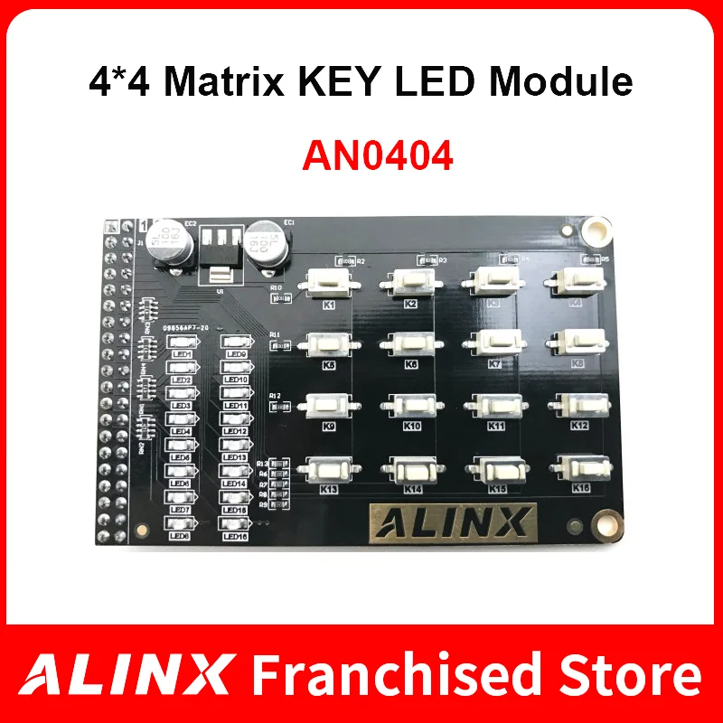 

ALINX AN0404: 4*4 Матрица ключ светодиодный модули расширения для FPGA доска