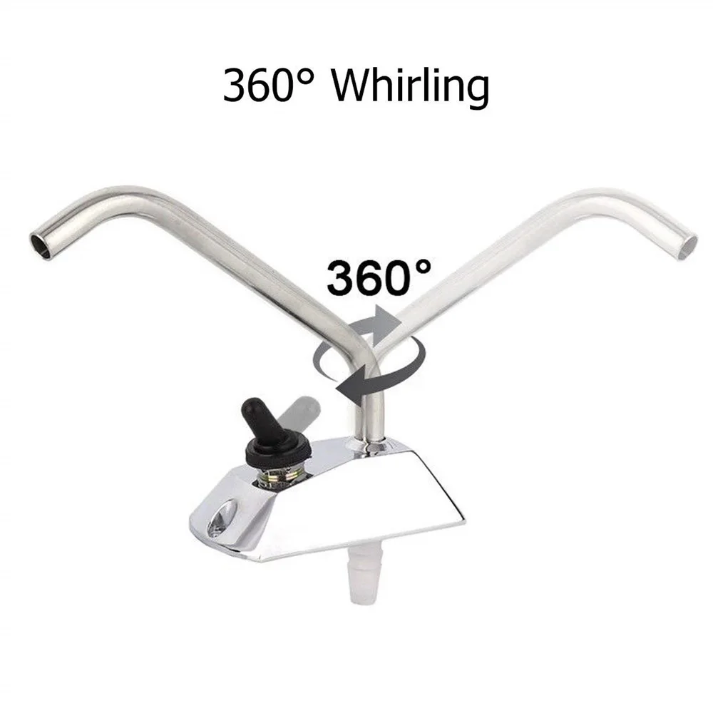 12V самовсасывающий кухня Электрический водяной насос кран s образной