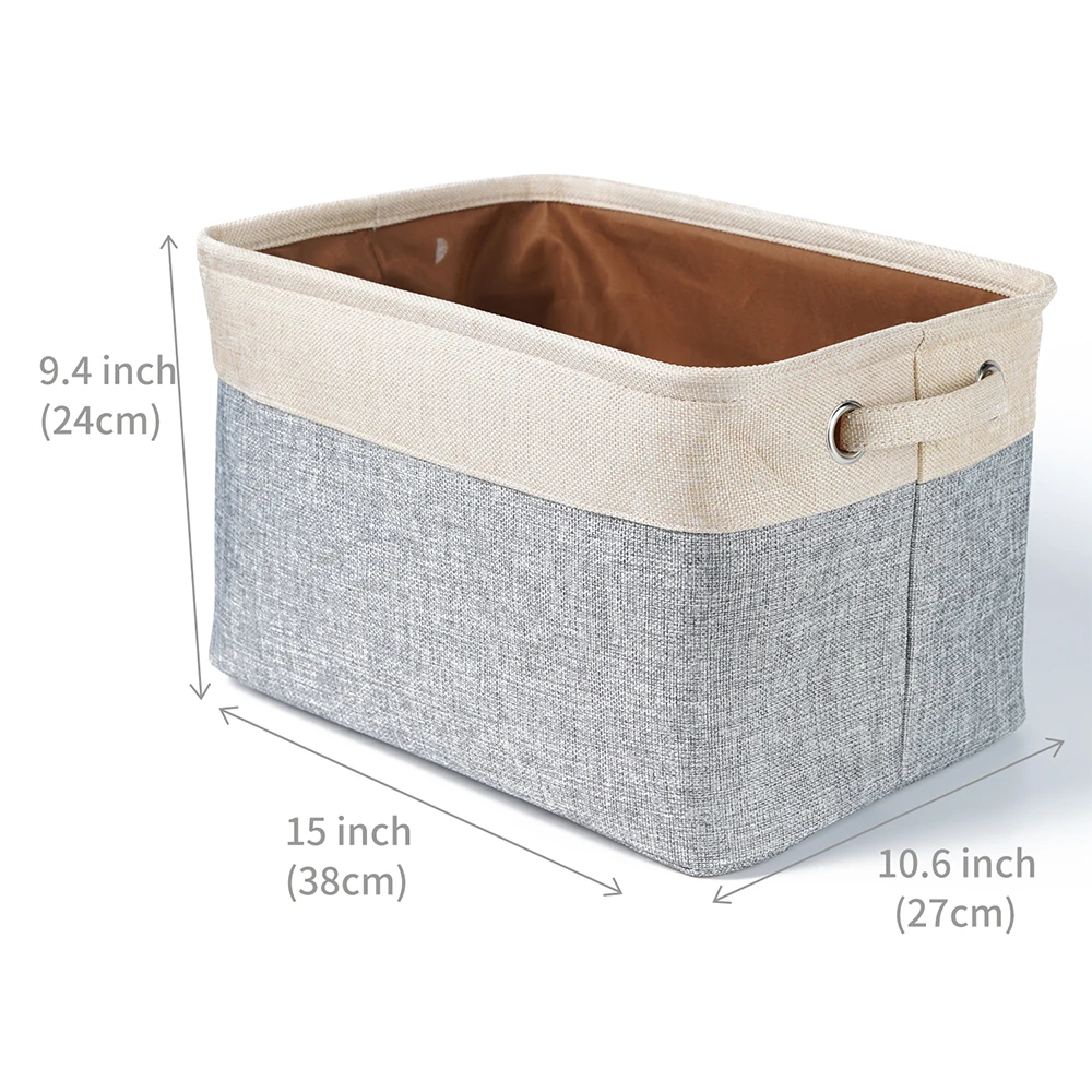 

Pet Dog Toy Storage Basket Dog Canvas Bag Foldable Pet Toys Linen Storage Box Bins Dog Accessories Pet Supplies Pet Products