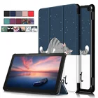 Чехол для нового Kindle Fire HD 10 2021, складной магнитный чехол для Funda Amazon Fire HD 10 HD10 2021 Plus, чехол для планшета 11-го поколения