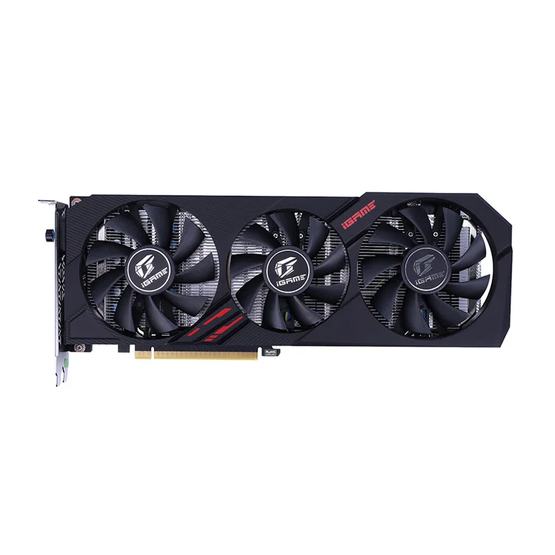 Цветная видеокарта iGame GeForce GTX 1660 Ti Nvidia GPU GDDR6 6G игровая для настольного компьютера