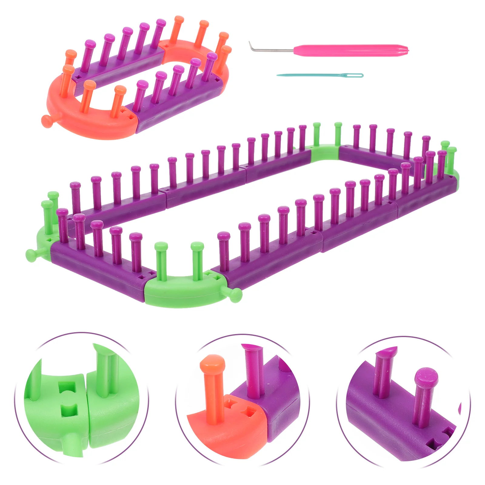 

1 комплект шарфов, шляп, вязаный ткацкий станок, несколько дизайнов, свитер, ткацкий шарф, вязаный шарф «сделай сам»