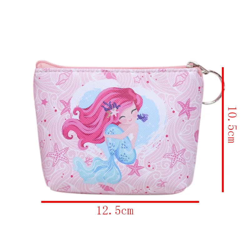 Новый Кошелек из искусственной кожи для хранения монет мультяшных персонажей