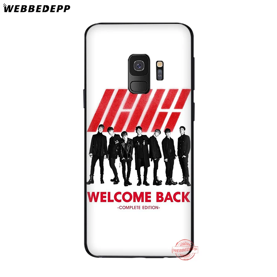 WEBBEDEPP Ikon Kpop мягкий чехол для Samsung J4 J6 Prime Plus J8 2018 J7 Доу A20E A70S A51 A71 A81 A91 | Мобильные