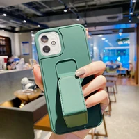 wristband phone case for iphone 13 11 12 pro xs max 8 7 plus xr x candy color cover soft silicone wrist strap shockproof coque