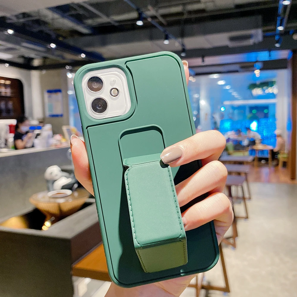 Чехол для IPhone 13 11 12 Pro XS Max 8 7 Plus XR X силиконовый противоударный | Мобильные телефоны