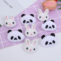 20pcslot diy handmade cute animal dolls padded patches appliques for clothes sewing supplies diy hair decoration