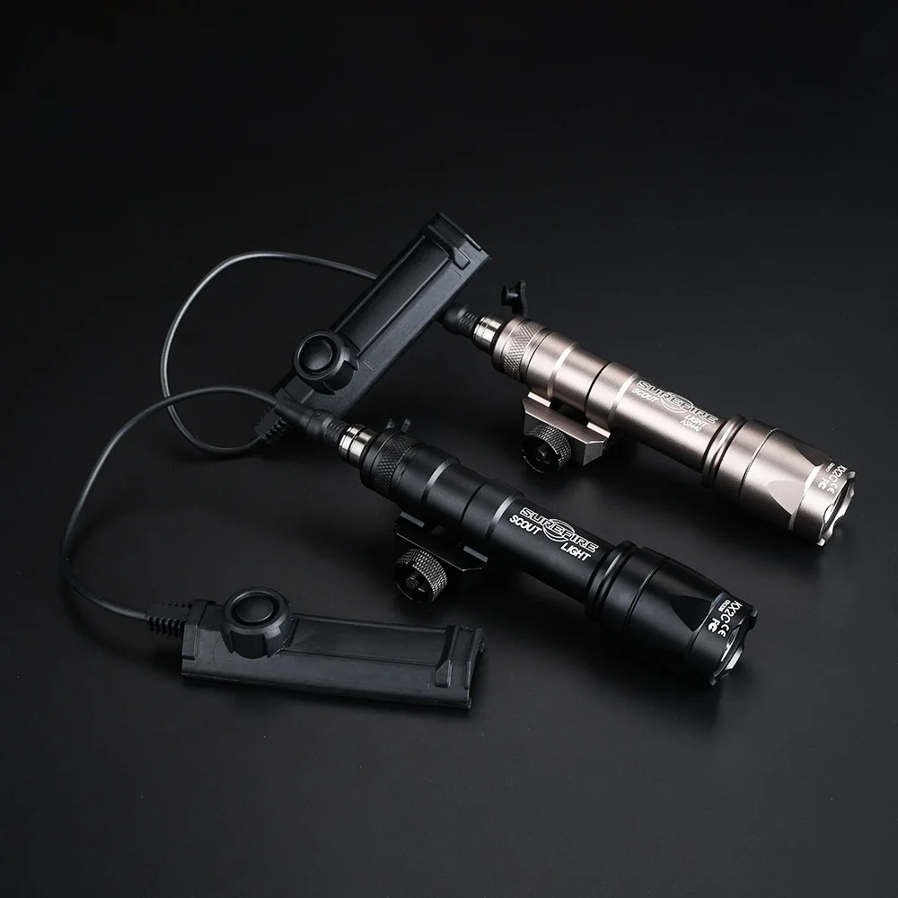 WADSN Softair Scout светильник Тактический M600C Flash с двойной функцией переключатель типа