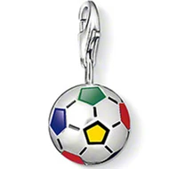 

ThomasPT1764 подвеска Футбол очаровательные Евро-американский стиль Хорошие ювелирные изделия в Ts925 искусственное серебро Подходит для сумки Бр...