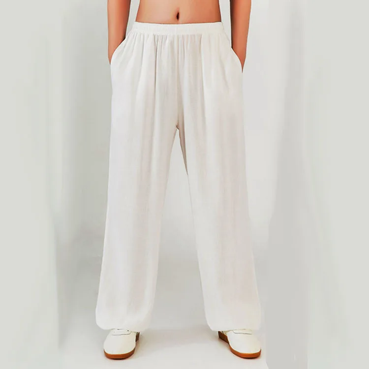 Кунг фу Тай Чи Брюки для девочек ушу Боевые искусства брюки Вин Чун одежда