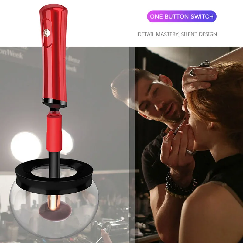 Профессиональные электрические скребки Кисть для макияжа Чистящая Щетка