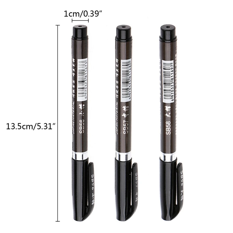 1 шт. Китайская японская каллиграфическая кисть чернильная ручка инструмент для