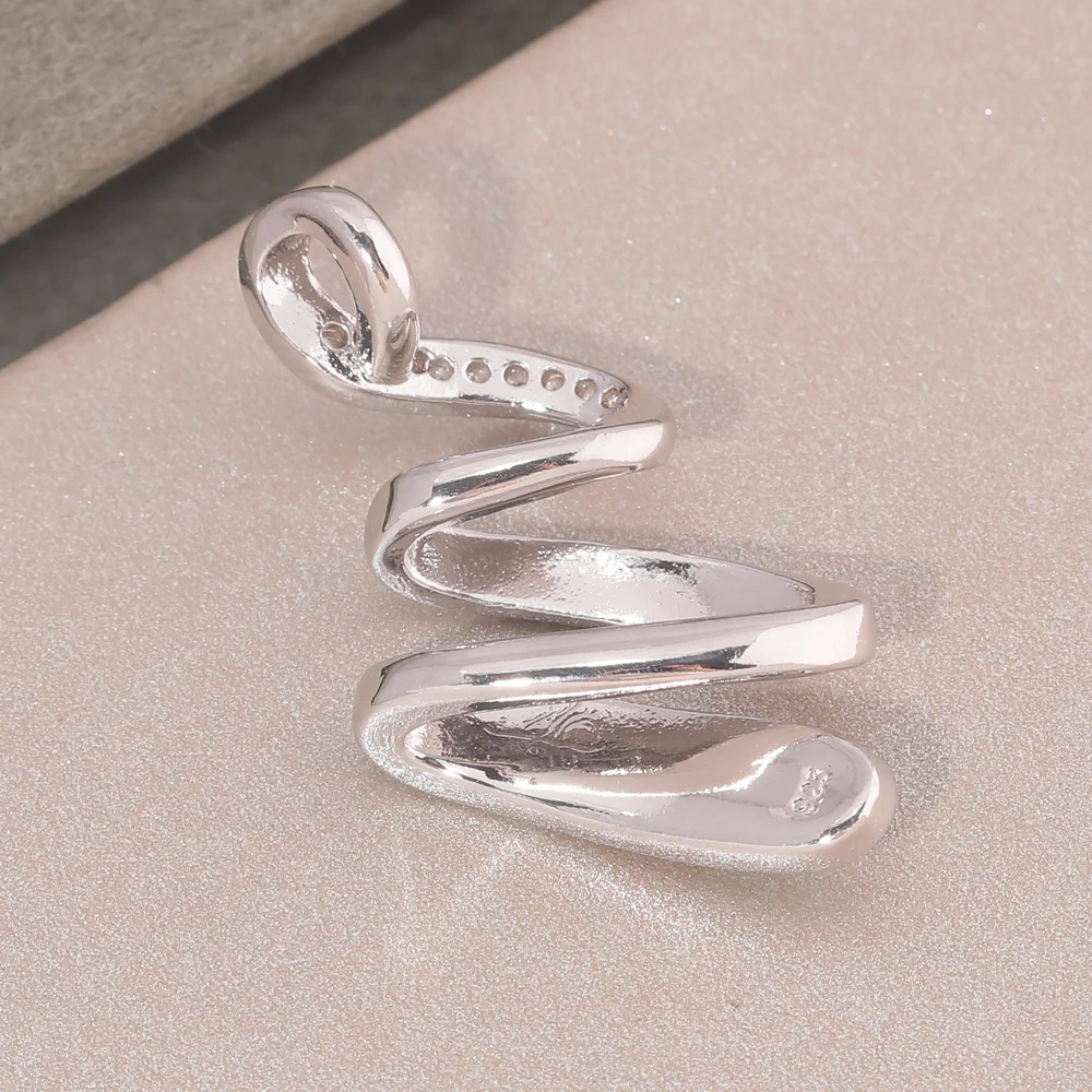 Женский кулон с опалом CiNily голубым/розовым/белым кубическим цирконием