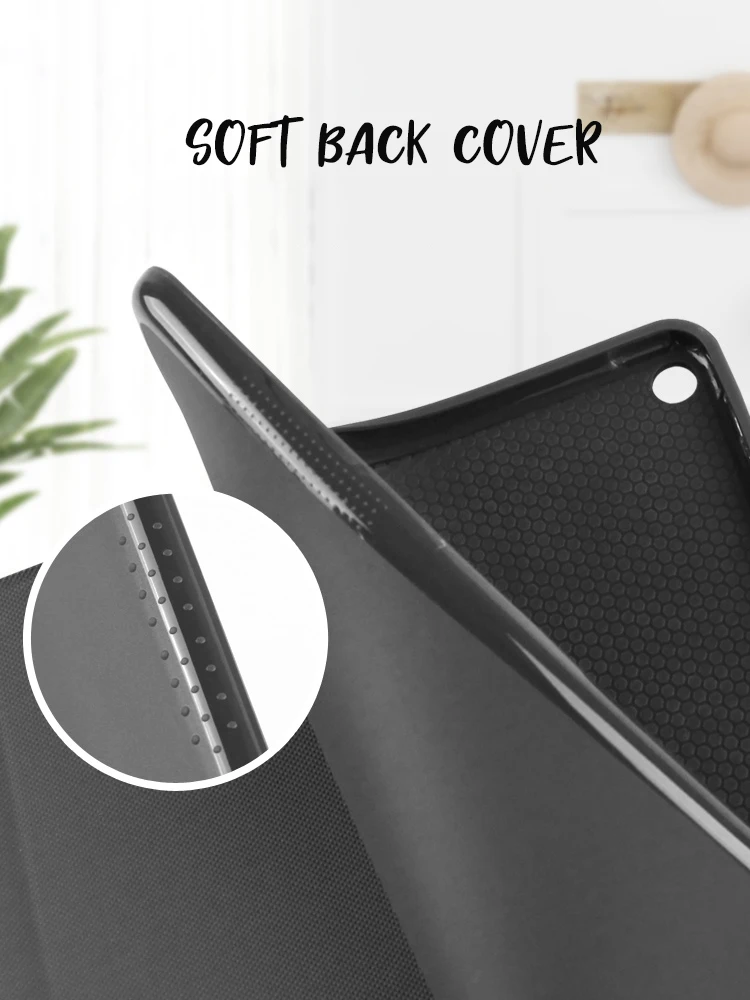 Синий мраморный мультяшный девушка оранжевый умный флип-кейс для планшета iPad 7-го поколения 10,2" 2019 года чехол для планшета 10,2" мягкая задняя панель автоматический сон.