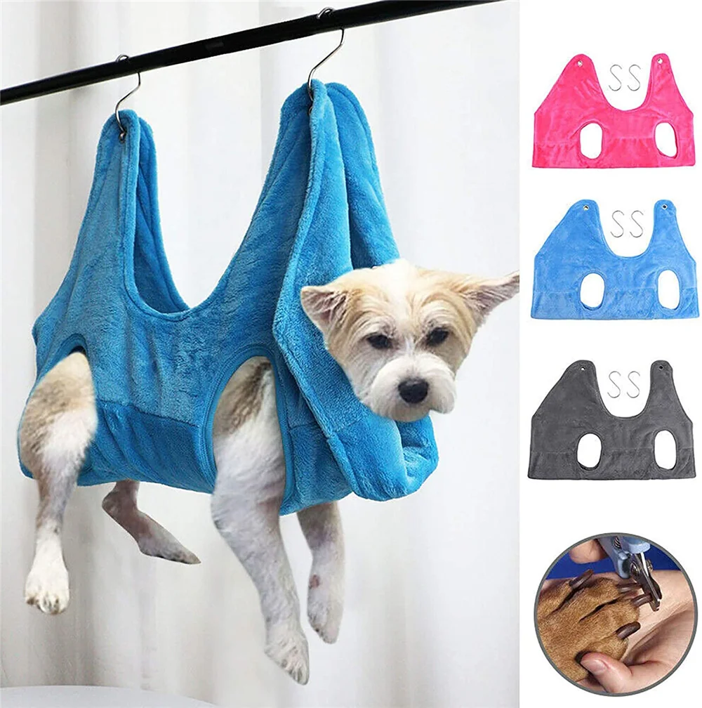 

Soft Pet Grooming Hammock Helper Small Medium Cat Dog Restraint Bag Puppy Nail Clip Trimming Bathing Tools Dropshipping