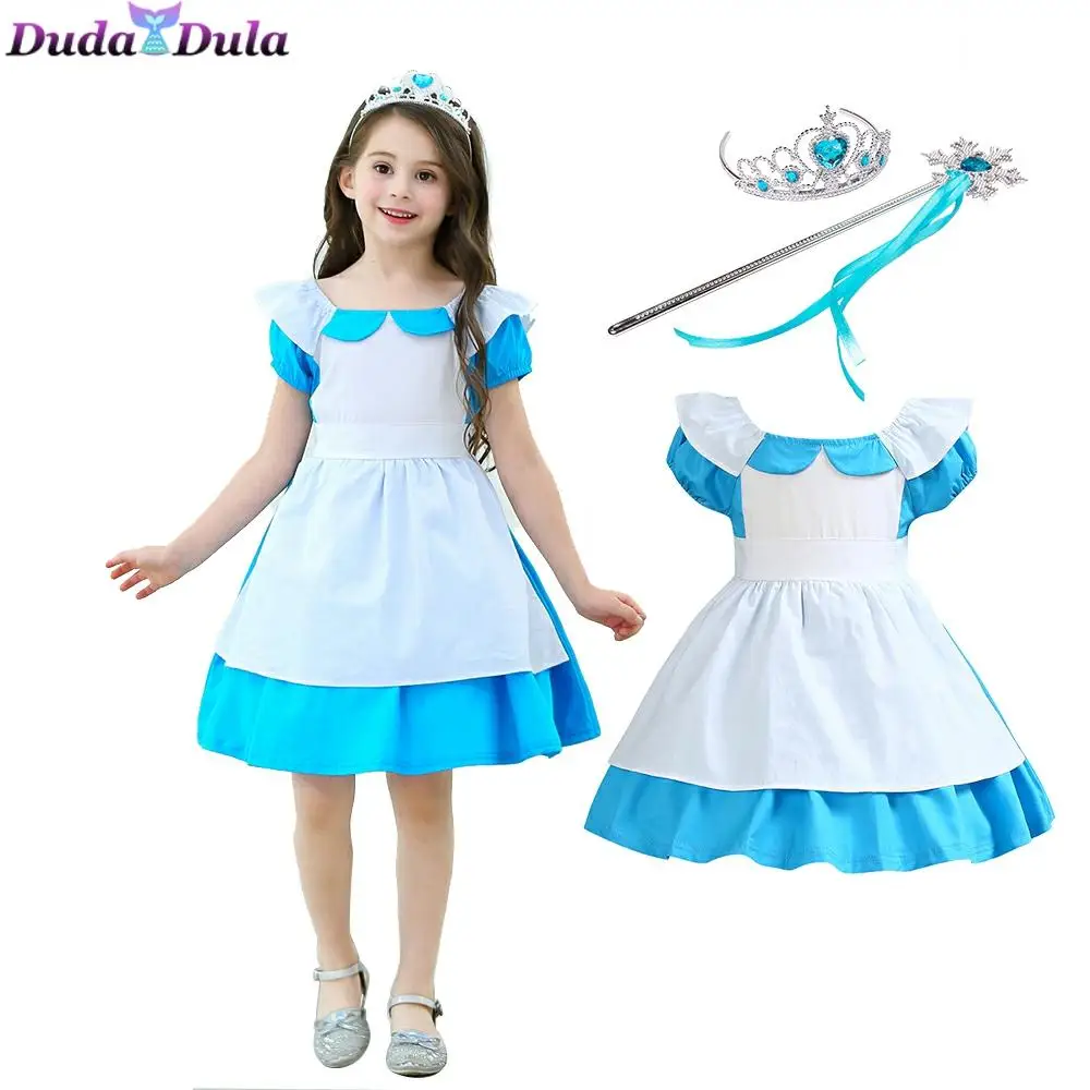 Платья для девочек платья принцессы 100% хлопок платье на бретельках с принтом