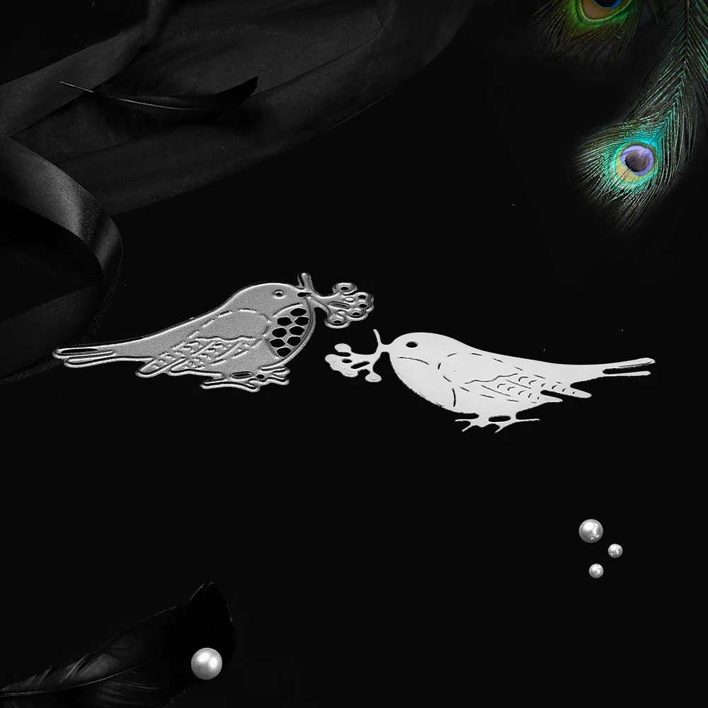 Металлический трафарет для высечки птиц рукоделия скрапбукинга альбома